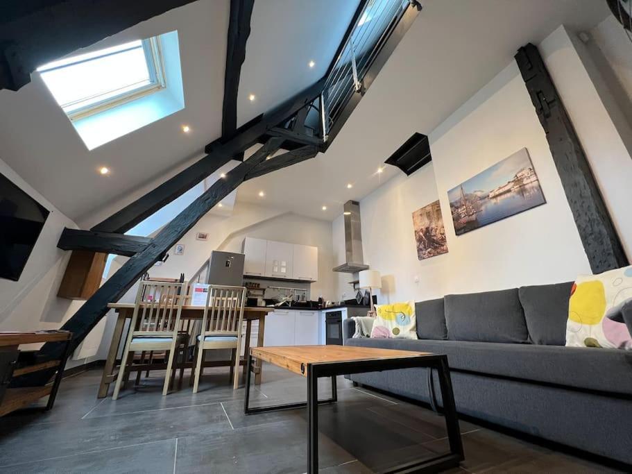 Apartamento Le Jeannin, Magnifique Duplex 6 Prs - Centre Historique De Dijon Exterior foto